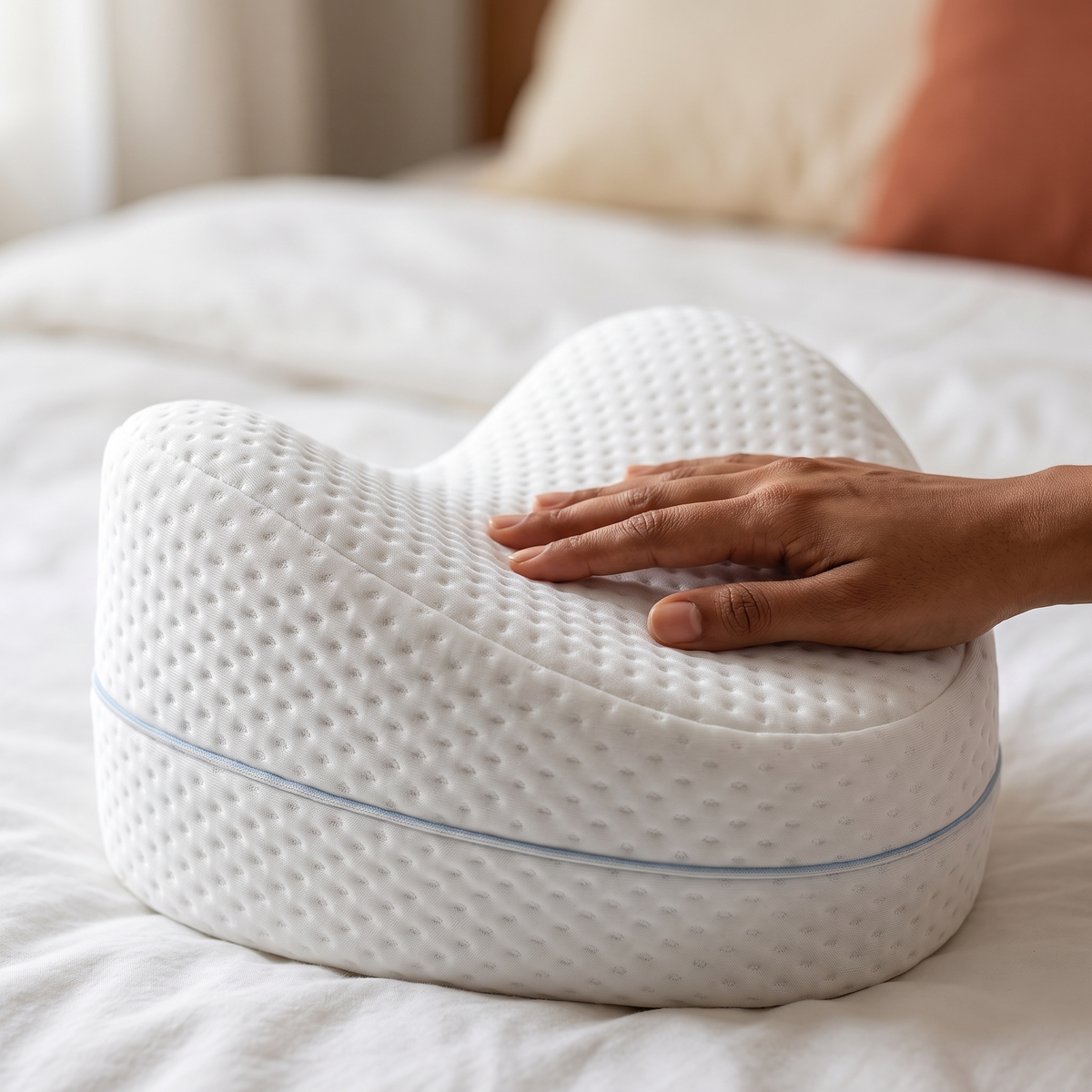 Nidra Align™: Knee Pillow for Side Sleepers - image 3